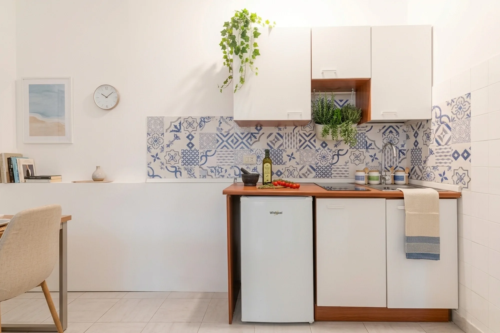 Cucina ristrutturata in un appartamento a Chioggia